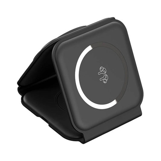 Choetech T588-F 3in1 Magnetic Wireless Charger 15W (black) - Product Image 2