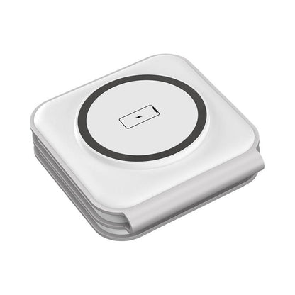 Choetech T588-F 3in1 Magnetic Wireless Charger 15W (white) - Product Image 3