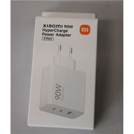 SALE OUT. Xiaomi 90W HyperCharge Power Adapter (3-Port), EU | DEMO
