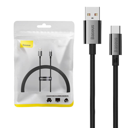 Cable USB do USB-C Baseus Superior100W 1m (black) - Product Image 1