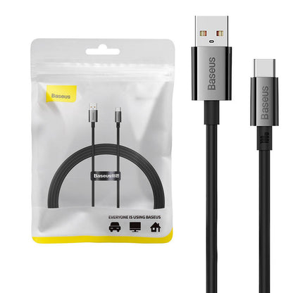 Cable USB do USB-C Baseus Superior 100W 1,5m (black) - Product Image 1