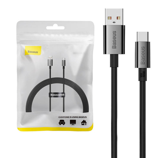 Cable USB do USB-C Baseus Superior 100W 1,5m (black) - Product Image 1
