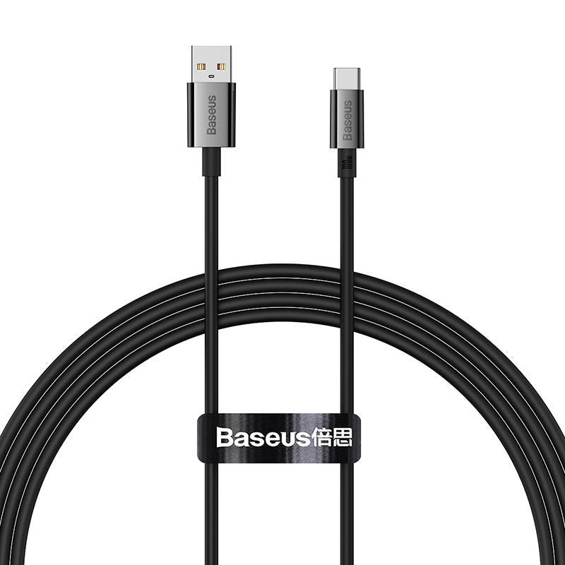 Cable USB do USB-C Baseus Superior 100W 1,5m (black) - Product Image 2