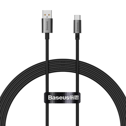 Cable USB do USB-C Baseus Superior 100W 1,5m (black) - Product Image 2