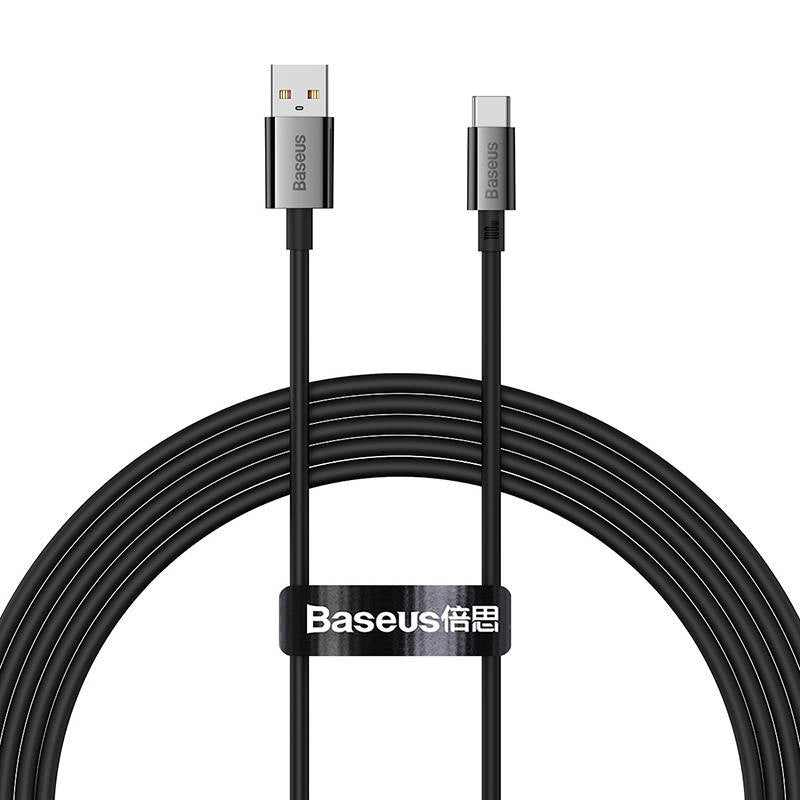 Cable USB do USB-C Baseus Superior 100W 2m (black) - Product Image 2