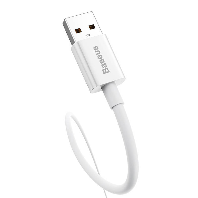 Cable USB do USB-C Baseus Superior 100W 0.25m (white) - Product Image 4