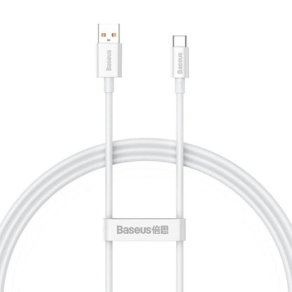 Cable USB do USB-C Baseus Superior 100W 1m (white) - Product Image 2