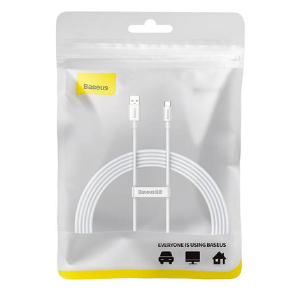 Cable USB do USB-C Baseus Superior 100W 2m (white) - Product Image 8