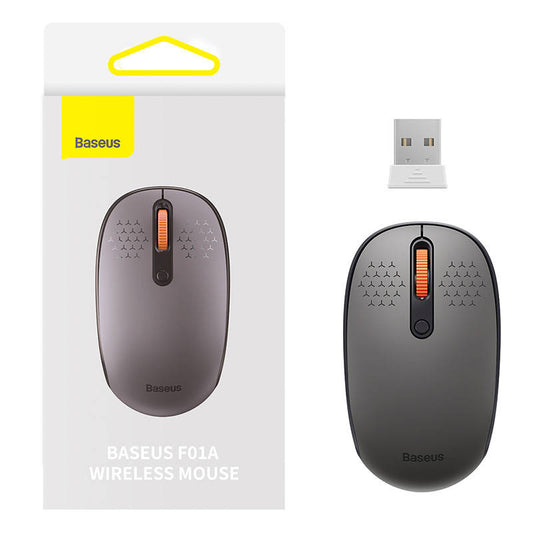 Wireless mouse Baseus F01A 2.4G 1600DPI (frosted grey) - Product Image 1