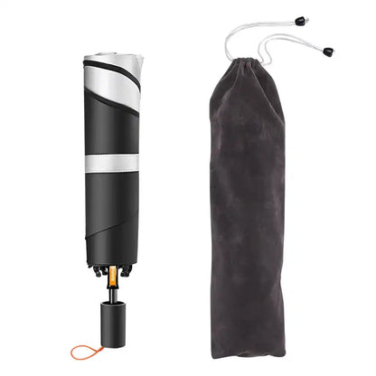 Windshield Sun Shade Umbrella Lite  Baseus CoolRide small (black) - Product Image 2