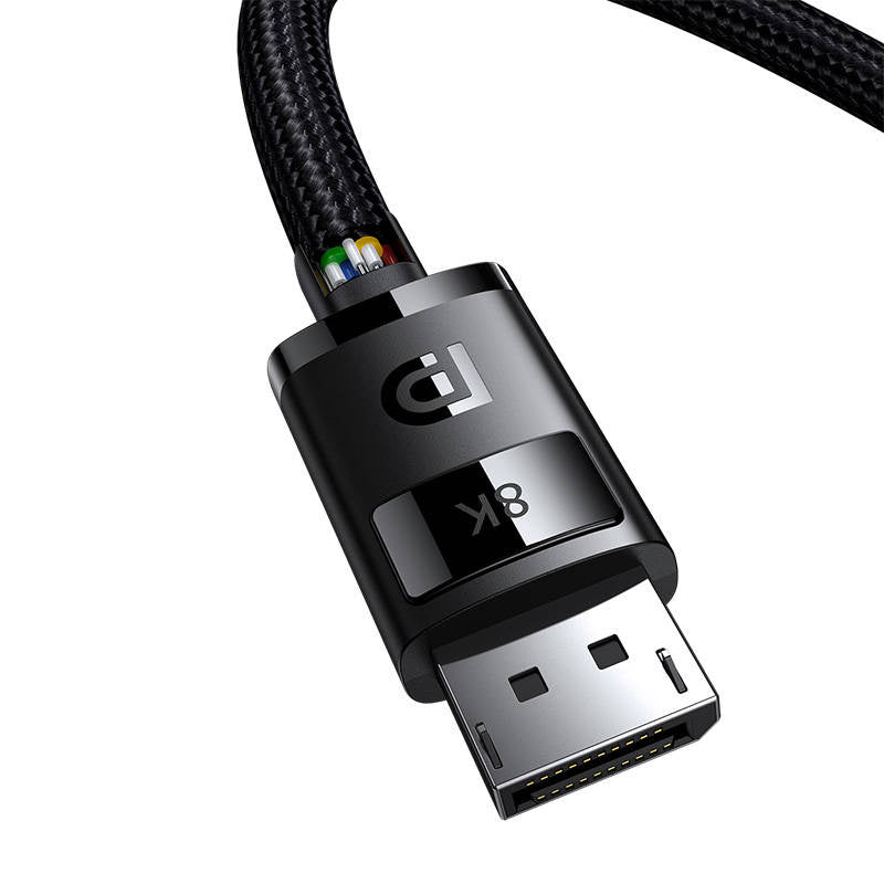 DP 8K to DP 8K cable Baseus High Definition 5m (black) - Product Image 5