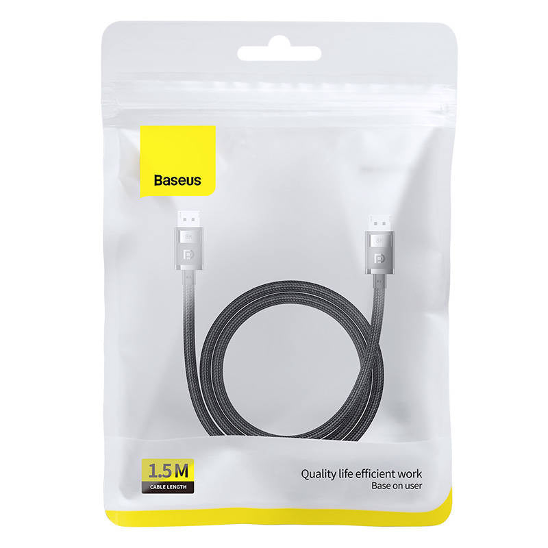 DP 8K to DP 8K cable Baseus High Definition 1.5 m (black) - Product Image 8