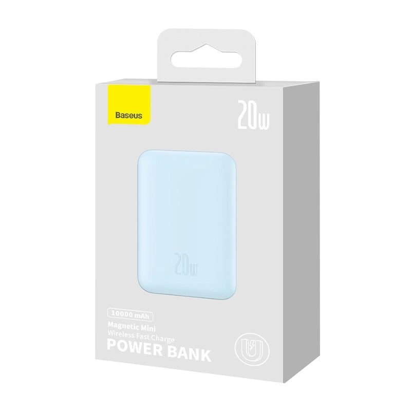 Powerbank Baseus Magnetic Mini 10000mAh, USB-C  20W MagSafe (blue) - Product Image 9