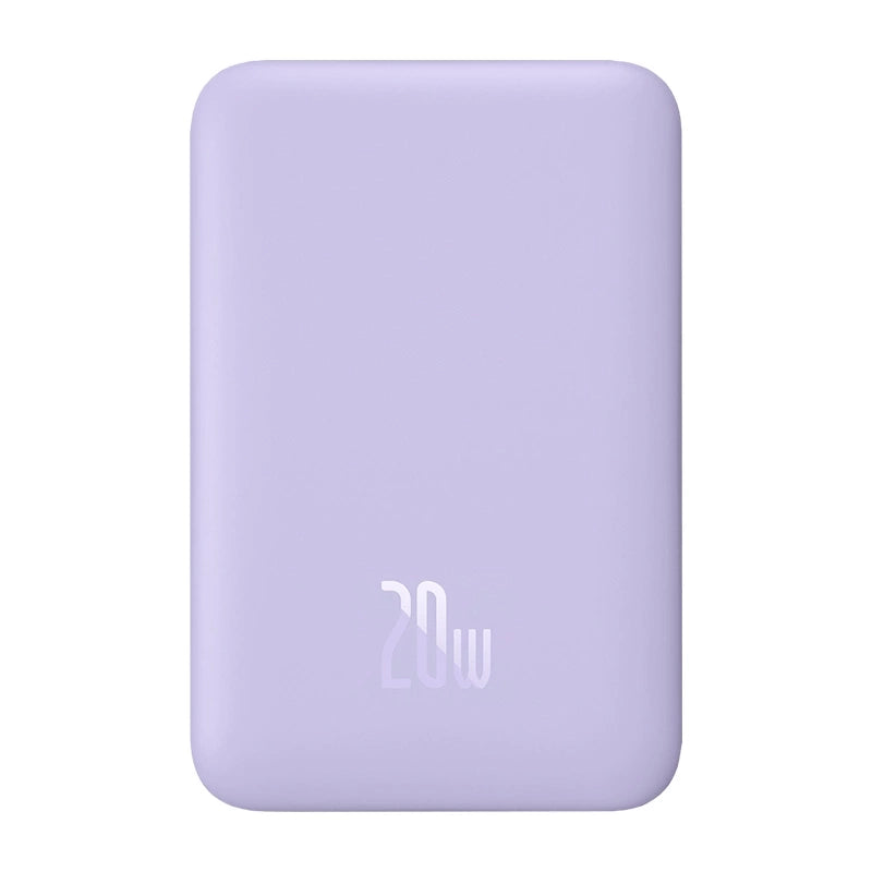 Powerbank Baseus Magnetic Mini 10000mAh, USB-C  20W MagSafe (purple) - Product Image 3
