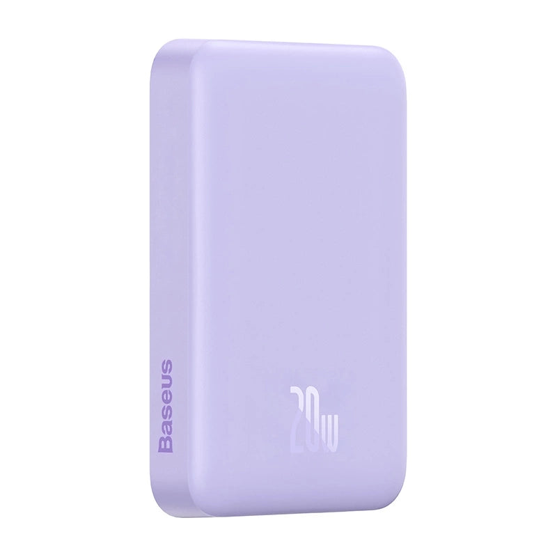 Powerbank Baseus Magnetic Mini 10000mAh, USB-C  20W MagSafe (purple) - Product Image 2