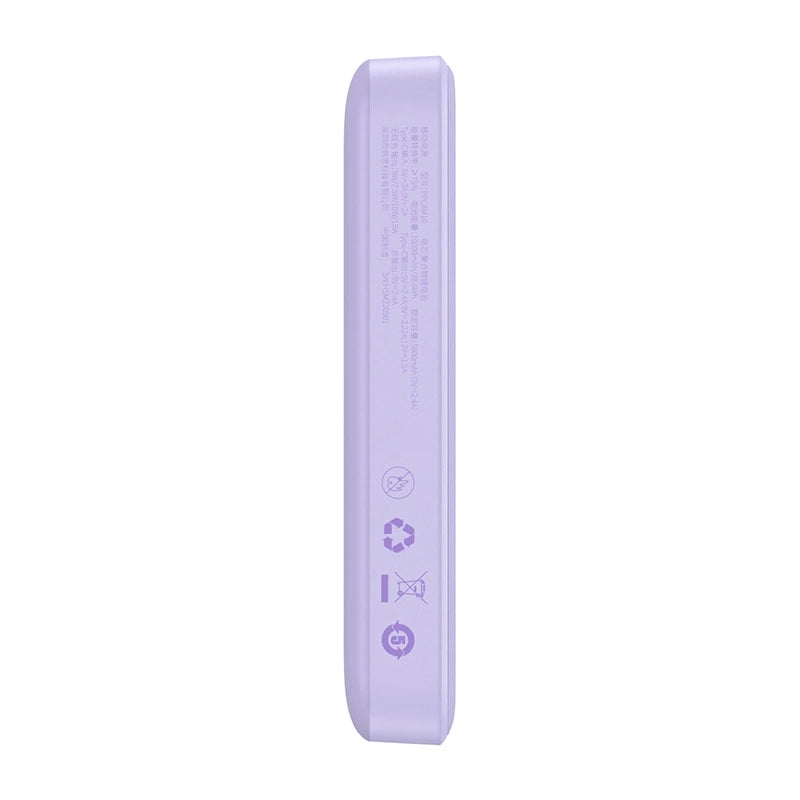 Powerbank Baseus Magnetic Mini 10000mAh, USB-C  20W MagSafe (purple) - Product Image 5