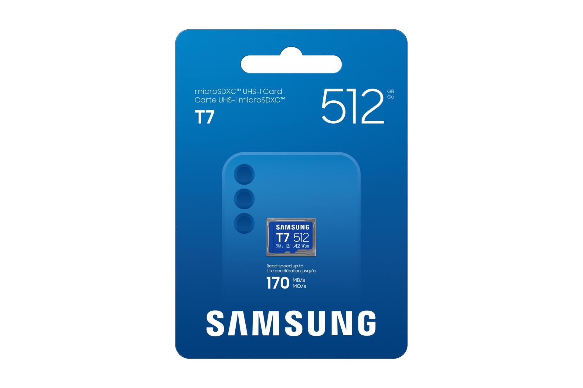 MEMORY MICRO SDXC T7 512GB/V30 MB-MB512T/WW SAMSUNG