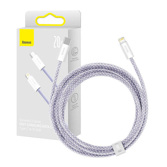 USB-C to Lightning cable Baseus Dynamic 2 Series 20W 2m (purple) - Product Image 1