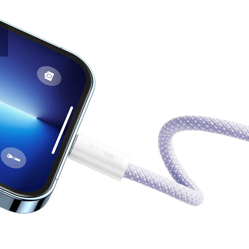 USB-C to Lightning cable Baseus Dynamic 2 Series 20W 2m (purple) - Product Image 7