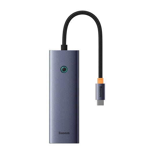 4in1 Hub Baseus  UltraJoy USB-C do 3x USB 3.0 + RJ45 (space grey) - Product Image 2