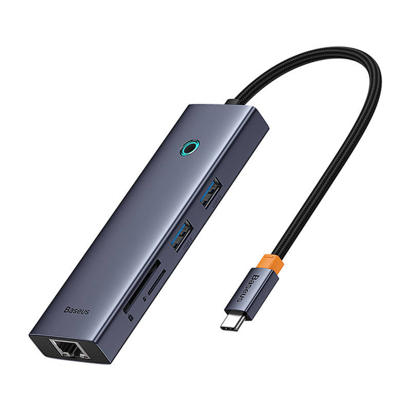 Hub 7w1 Baseus UltraJoy 7-Port ( USB-C to 1xHDMI4K@30Hz + 2xUSB 3.0 + 1xPD +RJ45 + SD/TF3.0) - Product Image 2