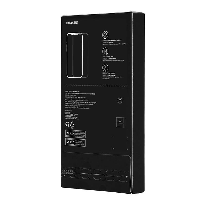 Tempered Glass Baseus 0.4mm Iphone 12 Pro  MAX + cleaning kit - Product Image 9