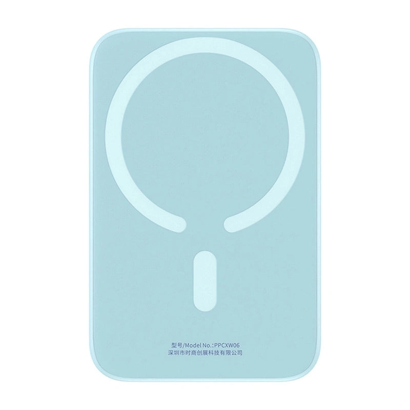 Powerbank Baseus Magnetic Mini 6000mAh, USB-C  20W MagSafe (blue) - Product Image 4