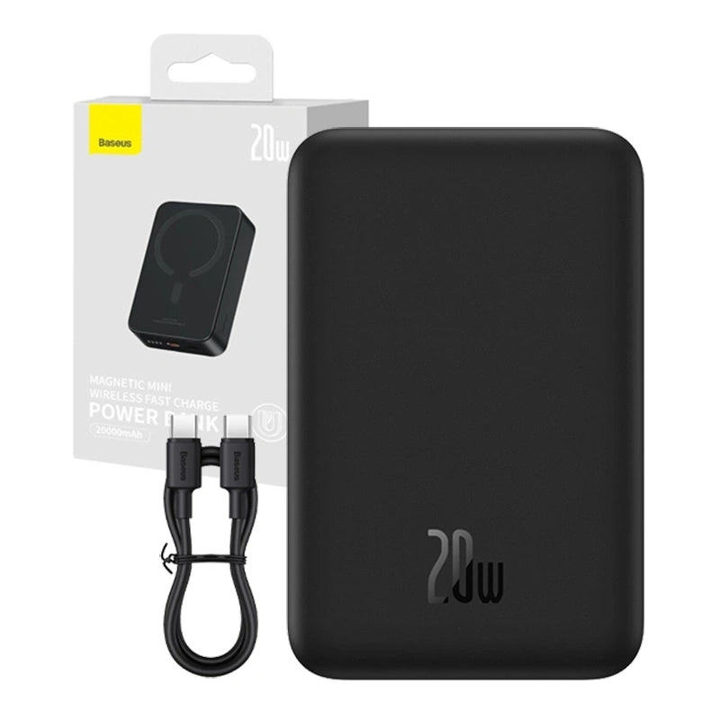 Powerbank Baseus Magnetic Mini 20000mAh, USB-C 20W MagSafe (black) - Product Image 10