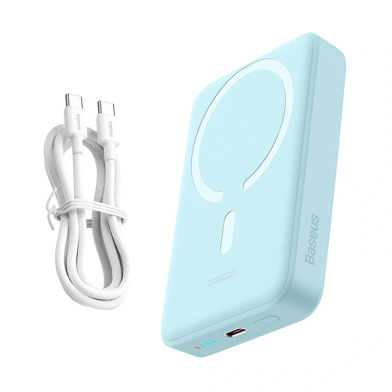 Power Bank mini Baseus 10000mAh, USB-C 30W Blue - Product Image 5