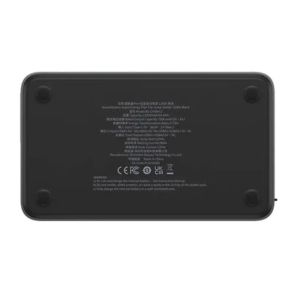 Car Jump Starter Baseus Black Super Energy Pro+ 1200A  (black) - Product Image 3