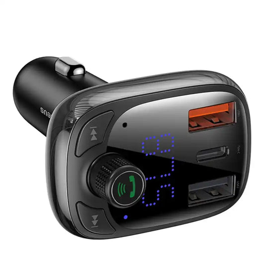 Car Bluetooth MP3 Player Baseus T Shaped S-13 Black OS - Product Image 2