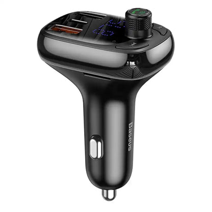 Car Bluetooth MP3 Player Baseus T Shaped S-13 Black OS - Product Image 1