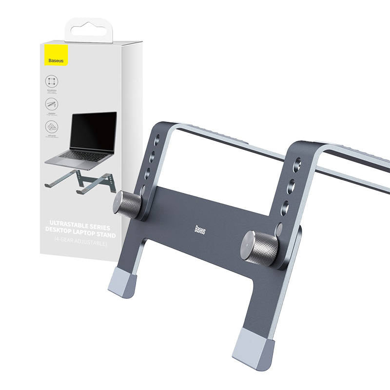 Laptop Stand Baseus (4-Gear Adjustable) Space Grey - Product Image 1