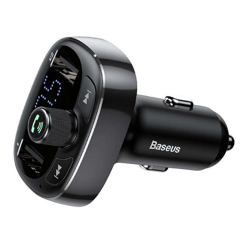Transmitter FM Baseus T-typed S-09 Bluetooth (black) - Product Image 5