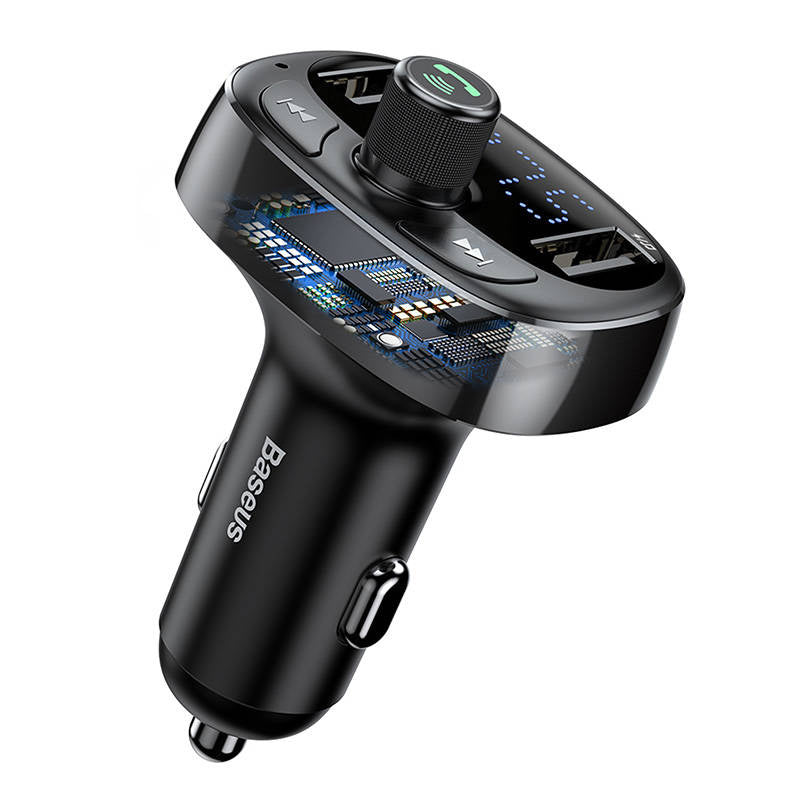 Transmitter FM Baseus T-typed S-09 Bluetooth (black) - Product Image 2