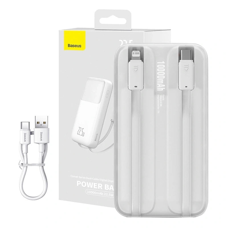 Powerbank Baseus Comet 10000mAh, 22.5W (white) - Product Image 9