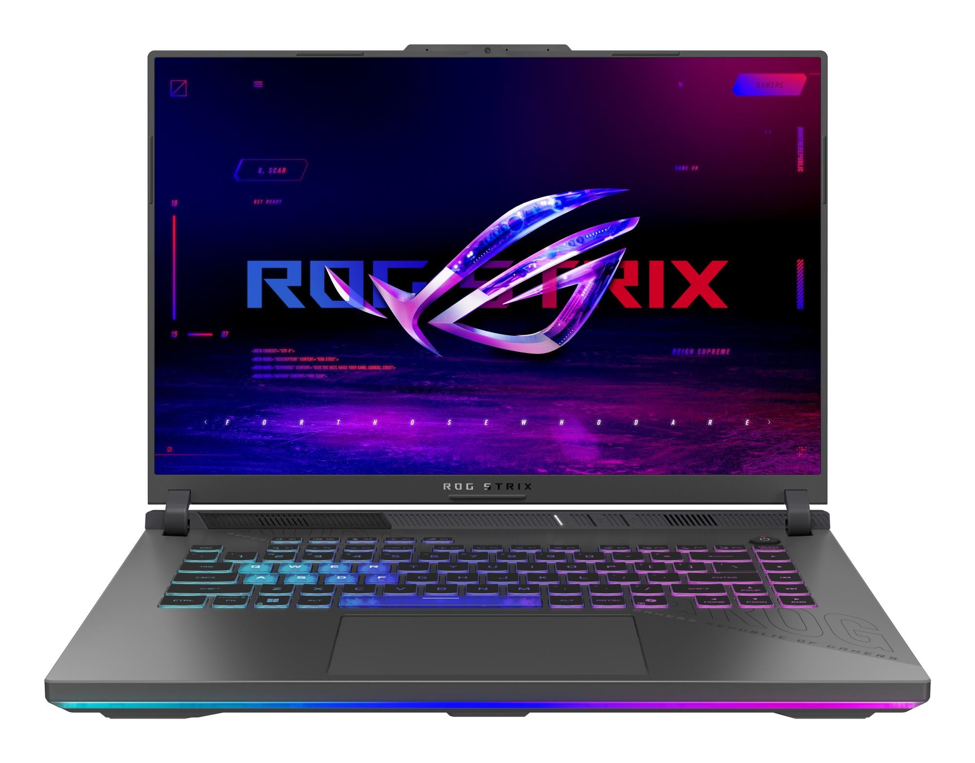 Notebook ASUS ROG Strix G16 (2025) G614PR-RV092W CPU AMD Ryzen 9 8940HX 2400 MHz 16" 1920x1200 RAM 16GB DDR5 5200 MHz SSD 1TB NVIDIA GeForce RTX 5070 Ti 12GB ENG Windows 11 Home Eclipse Grey 2.5 kg 90NR0NJ7-M00690