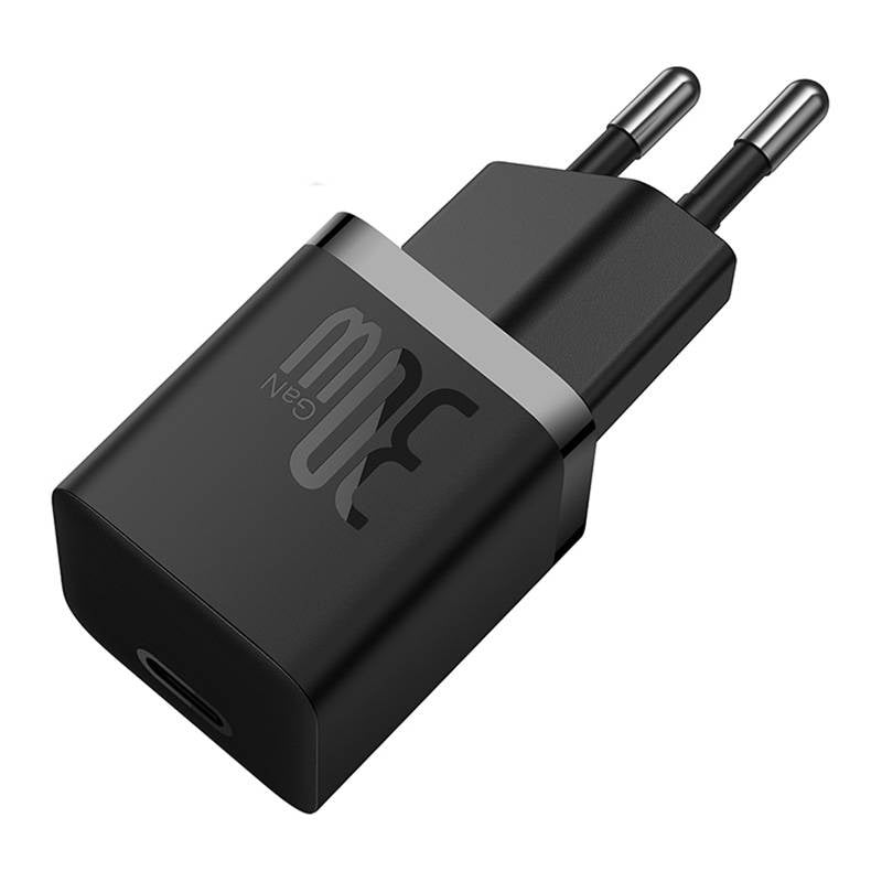 Mini wall charger Baseus GaN5 30W (black) - Product Image 5