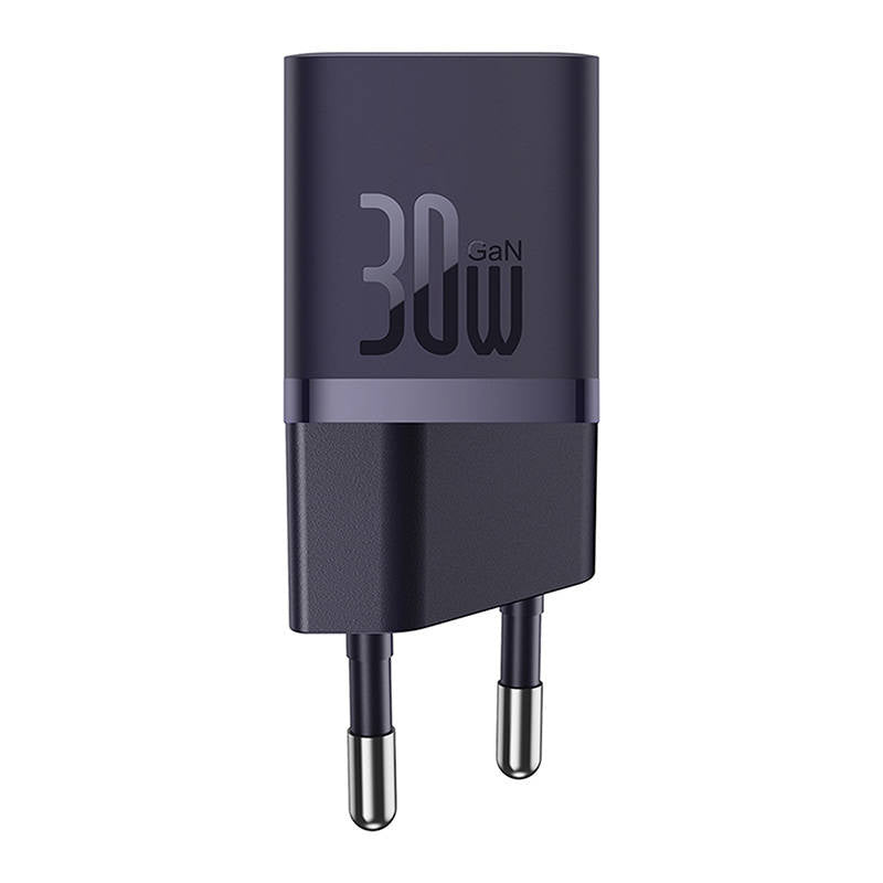 Mini wall charger Baseus GaN5 30W (purple) - Product Image 2