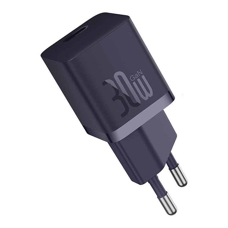 Mini wall charger Baseus GaN5 30W (purple) - Product Image 4