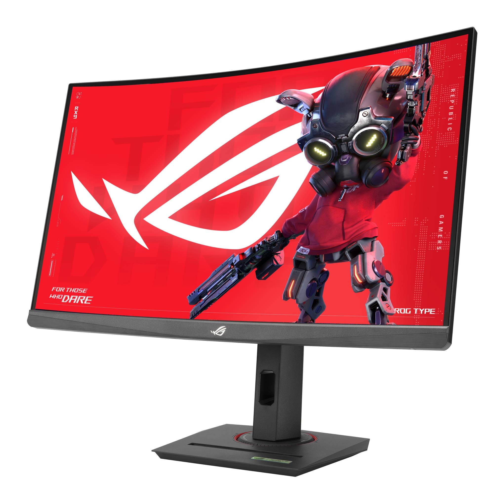 LCD Monitor ASUS ROG Strix XG27WCMS 27" Gaming/Curved Panel VA 2560x1440 16:9 280Hz 1 ms Swivel Height adjustable Tilt 90LM09Y1-B01370