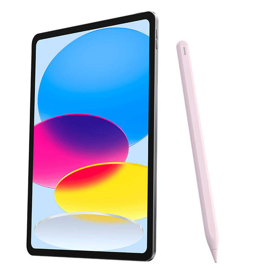 Wireless charging stylus for phone / tablet Baseus Smooth Writing (pink) - Product Image 2