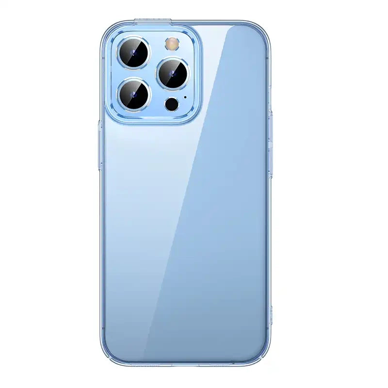 Phone case Baseus Crystal for iPhone 13 Pro (transparent) with all-tempered-glass screen protector and cleaning kit - Product Image 4