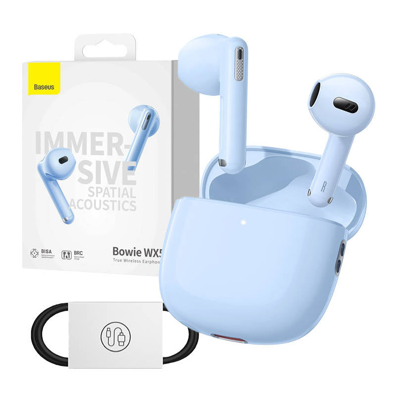 Earphones TWS Baseus Bowie WX5 (blue) - Product Image 11