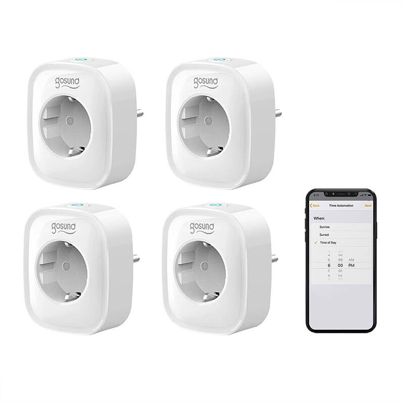 Smart socket WiFi Gosund SP1 (4-pack) Tuya - Product Image 3