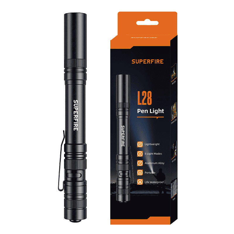 Superfire L28 flashlight, 121 lm, 5W, 52 m, 5 modes - Product Image 1
