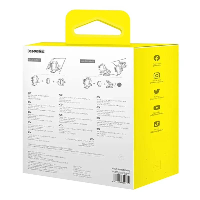 Car Phone Holder Baseus  UltraControl (Black) - Product Image 8