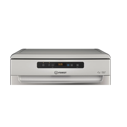 INDESIT Dishwasher | D2F HD624 AS | Free standing | Width 60 cm | Number of place settings 14 | Number of programs 9 | E