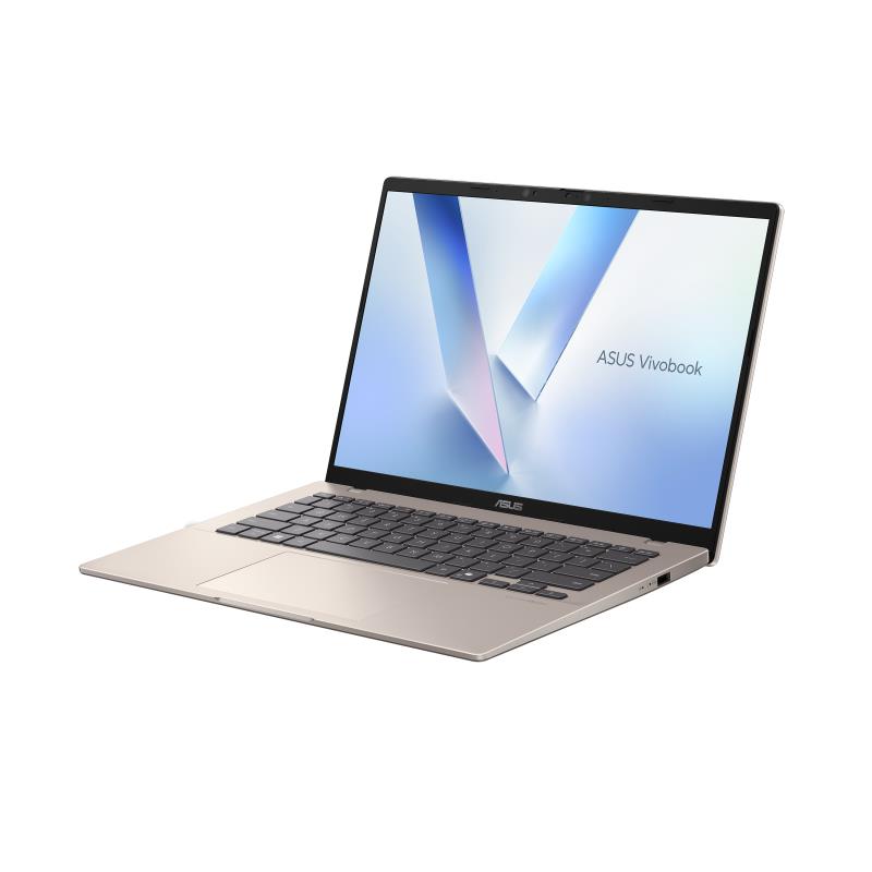 Notebook ASUS VivoBook Series X1407QA-LY045W CPU Snapdragon X X1-26-100 3000 MHz 14" 1920x1200 RAM 16GB LPDDR5x SSD 512GB Qualcomm Adreno GPU Integrated ENG Windows 11 Home Platinum 1.49 kg 90NB1602-M005R0