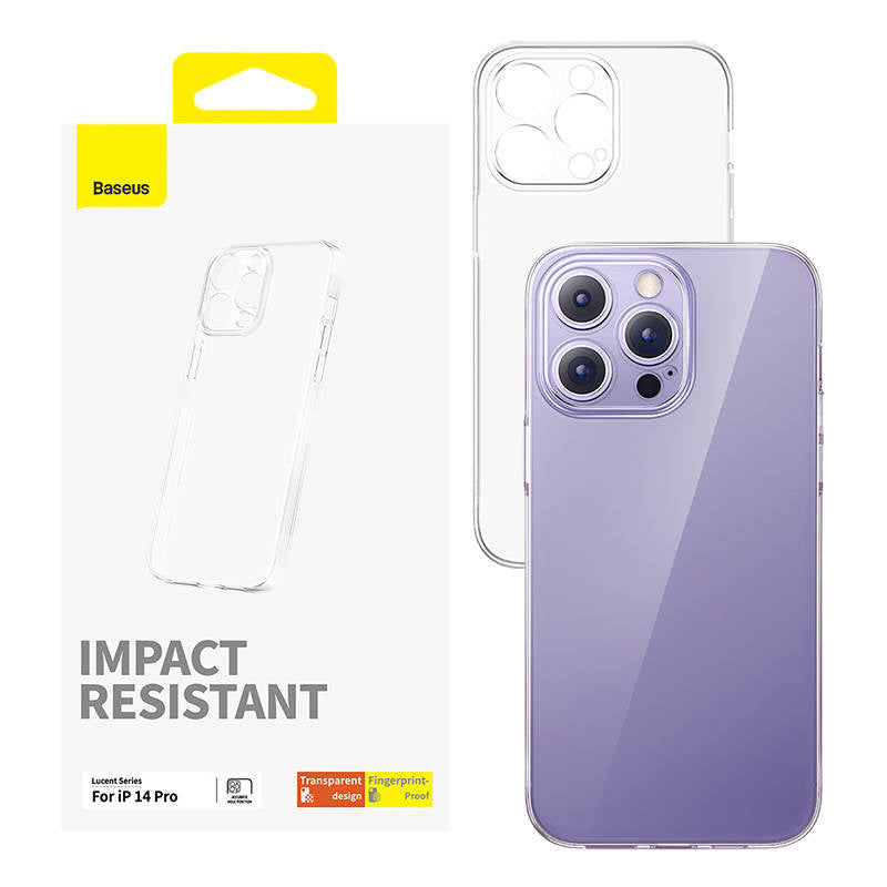Phone Case for iP 14 PRO Baseus OS-Lucent Series (Clear) - Product Image 1